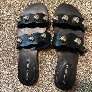 Black Marc fisher sandal